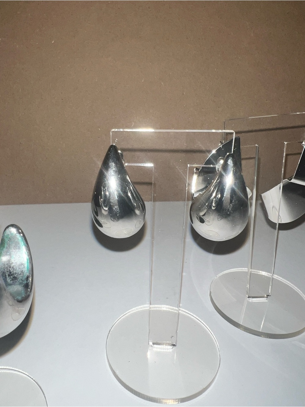 H&M Polished Silver Earrings and Bracelet bundle